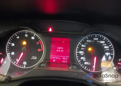 2012 Audi A4 2.0T Premium from USA, damaged, VIN WAUFFAFL1CN005731